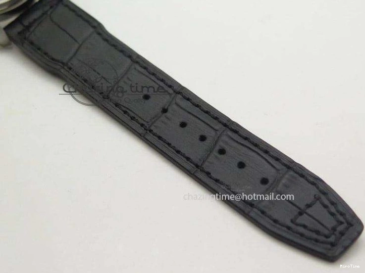 MIROTIME 0721 Mark XVII 1:1 MK Maker Best Edition SS Black Dial On Black Leather Strap A Sporty 7372